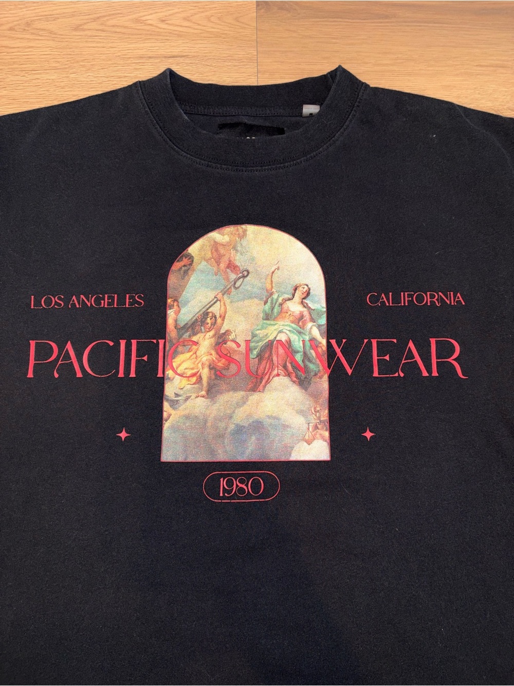 PacSun Pacific Sunwear Renaissance Oversized Medium Black TShirt